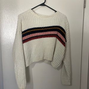 LA Hearts sweater, size Small, cropped